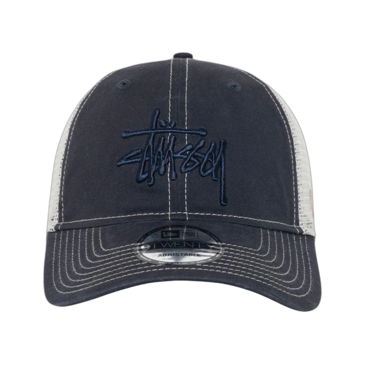 Stussy New Era 9Twenty Tonal Basic Trucker Deep Navy