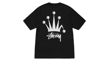 Stussy Regal Crown Pigment Dyed T-shirt Black - SS24 - View 1 | Next Step