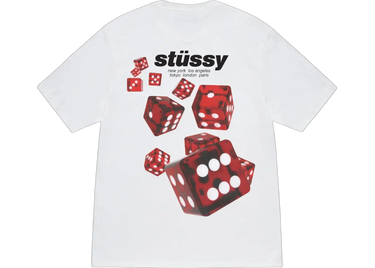 Stussy Rollers Tee White Next Step