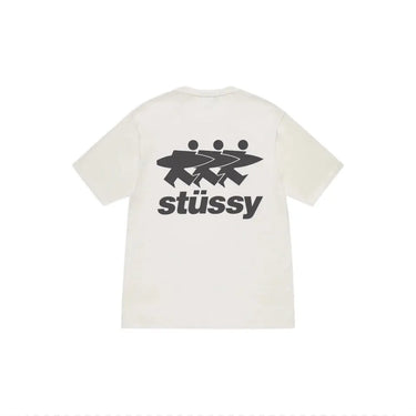 Stussy Surfwalk Pigment Dyed Tee SS24 Natural - SS24 - View 1 | Next Step