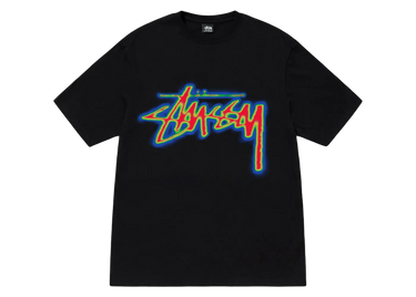 Stussy Thermal Stock Tee Black - 1905023-BLAC - View 1 | Next Step