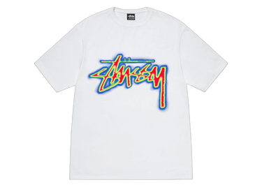 Stussy Thermal Stock Tee White Next Step