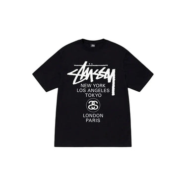 Stussy World Tour T-shirt Black | Next Step