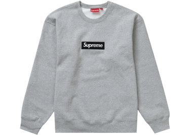 Supreme Box Logo Crewneck (FW22) - Grey | Next Step