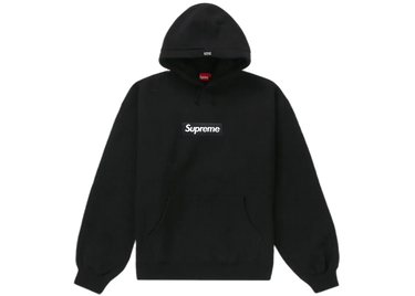 Supreme Box Logo Hooded Sweatshirt (FW23) Black - supreme-box-logo-hooded-sweatshirt-fw23-black - View 1 | Next Step