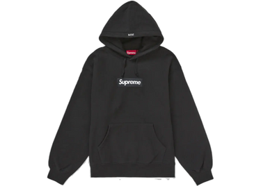 Supreme Box Logo Hooded Sweatshirt (FW24) Black - supreme-box-logo-hooded-sweatshirt-fw24-black - View 1 | Next Step