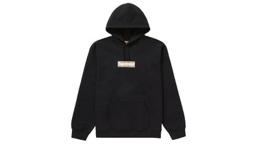 Supreme Burberry Box Logo Hooded Sweatshirt Black | Next Step