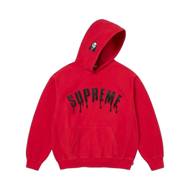 Supreme Ghostface Arc Hooded Sweatshirt Red - SS26SW96-RED - View 1 | Next Step