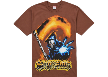 Supreme Grim Reaper Tee Brown - supreme-grim-reaper-tee-brown - View 1 | Next Step