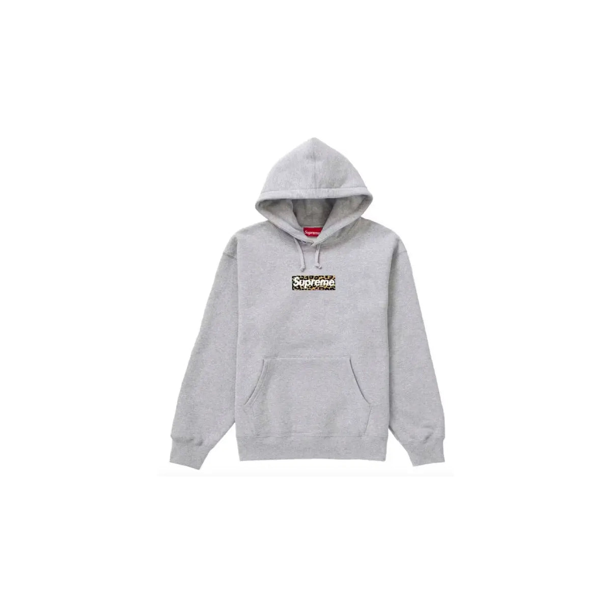 Supreme Shanghai Box Logo Hoodie Heather Grey