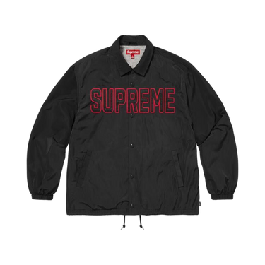 Supreme Spellout Coaches Jacket Black - SS26J106-BLACK - View 1 | Next Step