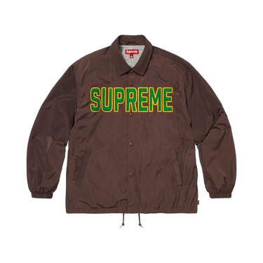 Supreme Spellout Coaches Jacket Brown - SS26J106-BROWN - View 1 | Next Step