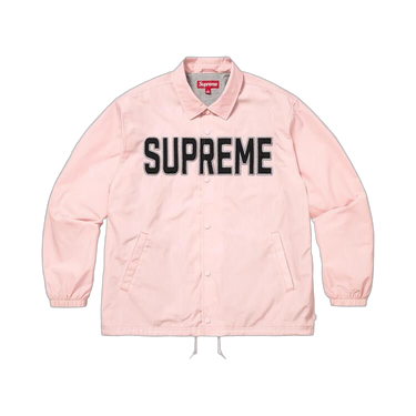 Supreme Spellout Coaches Jacket Pink - SS26J106-PINK - View 1 | Next Step