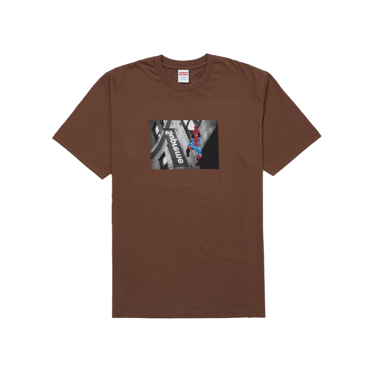 Supreme Spider-Man T-Shirt Brown