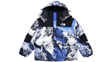 Supreme The North Face Mountain Baltoro Jacket Blue/White - TNF-MTN-FW17 - View 1 | Next Step