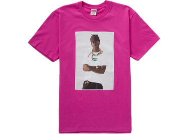 Supreme Tyler The Creator T-Shirt Magenta - supreme-tyler-the-creator-tee-magenta - View 1 | Next Step