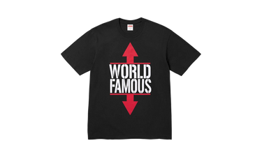 Supreme World Famous T-Shirt Black - SS26T31-BLACK - View 1 | Next Step