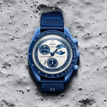 Swatch x Omega Bioceramic MoonSwatch Mission to the Super Blue Moonphase - SO33N700 - View 1 | Next Step