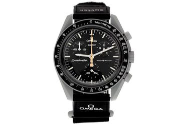 Swatch x Omega Bioceramic Moonswatch Mission To Moonshine Gold Beaver Moon - SO33M102-111 - View 1 | Next Step