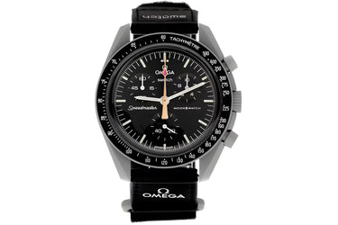 Swatch x Omega Bioceramic Moonswatch Mission To Moonshine Gold Pink - SO33M102-105 - View 1 | Next Step
