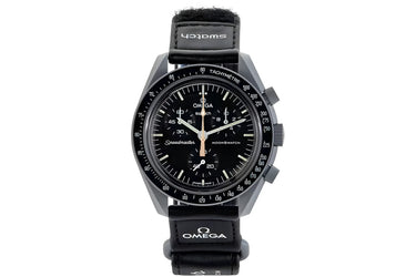 Swatch x Omega Bioceramic Moonswatch Mission to Moonshine Gold Barley Grain Dial - SO33M102-109 - View 1 | Next Step