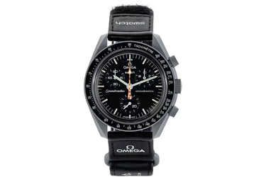 Swatch x Omega Bioceramic Moonswatch Mission to Moonshine Gold Swiss Lantern Dial - SO33M102-108 - View 1 | Next Step