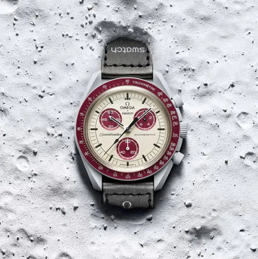 Swatch x Omega Bioceramic Moonswatch Mission to Pluto - SO33M101 - View 1 | Next Step