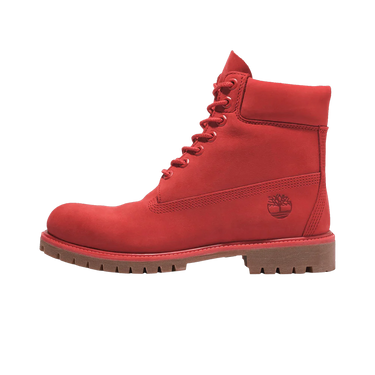 Timberland 6" Premium Waterproof Boot 50th Anniversary Medium Red Nubuck - TB0A5VEW-DV8 - View 1 | Next Step