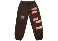Travis Scott Road to Utopia Las Vegas Jackpot Sweatpants Brown