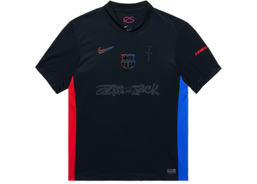 Travis Scott x FC Barcelona 2024/25 Match Away Cactus Jack Jersey Black | Next Step