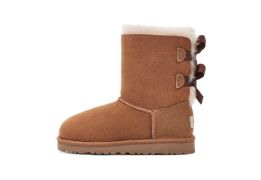 UGG Bailey Bow II Boot Chestnut (Kids) - 1017394K-CHE - View 1 | Next Step