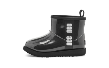 UGG Classic Clear Mini II Boot Black (Kids) | Next Step