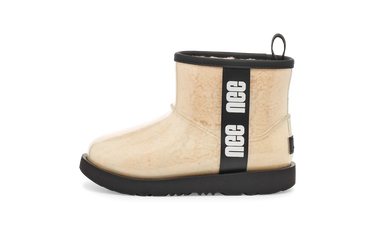 UGG Classic Clear Mini II Boot Natural Black (Kids) | Next Step