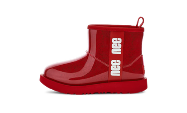 UGG Classic Clear Mini II Boot Samba Red (Kids) | Next Step