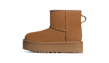 UGG Classic Mini Platform Boot Chestnut (Kids) - 1143700K-CHE - View 1 | Next Step