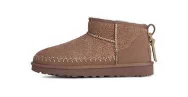 UGG Classic Ultra Mini Biarritz Boot Rocky Oak - 1171538-RYK - View 1 | Next Step
