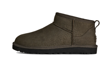 UGG Classic Ultra Mini Embossed Boot Dense Smoke - 1178661-DNSS - View 1 | Next Step