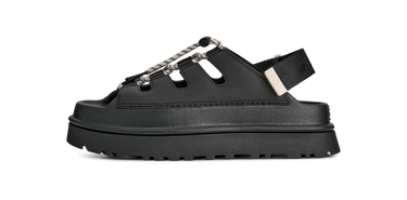 UGG GoldenGlow Toggle Sandal Black - 1179370-BLK - View 1 | Next Step