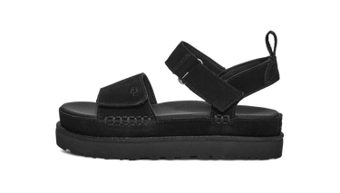 UGG Goldenstar Platform Sandal Black - 1136783-BLK - View 1 | Next Step