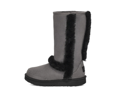 UGG Sunburst Tall Boot Grey Black (Kids) - 1143694K-GRB - View 1 | Next Step