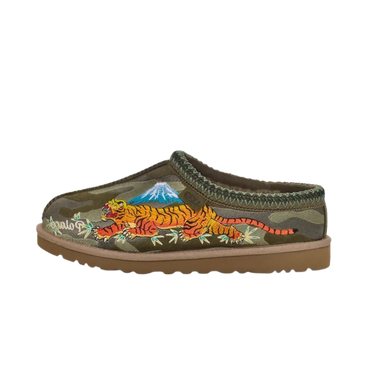 UGG Tasman Slipper Palace Burnt Olive Camo - 1172070-GRNC - View 1 | Next Step