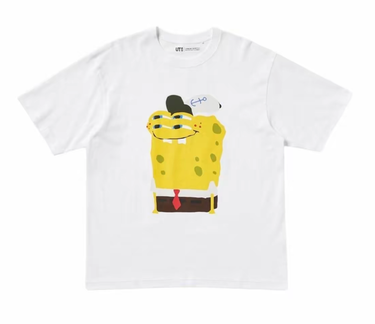 Uniqlo x CPFM Spongebob Squarepants UT Graphic T-Shirt White - 477914 - View 1 | Next Step