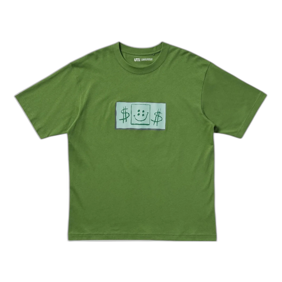 Uniqlo x CPFM Spongebob Squarepants UT Graphic T-shirt Olive