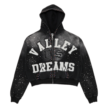Vale Forever Classico Zip Up Hoodie Black - vale-forever-classico-zip-up-hoodie-black - View 1 | Next Step