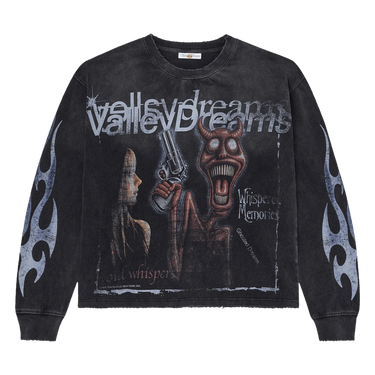Vale Forever Psychopath L/S T-shirt Black - vale-forever-psychopath-l-s-t-shirt-black - View 1 | Next Step