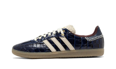 Wales Bonner x adidas Samba Collegiate Navy Wonder White - JH9825 - View 1 | Next Step