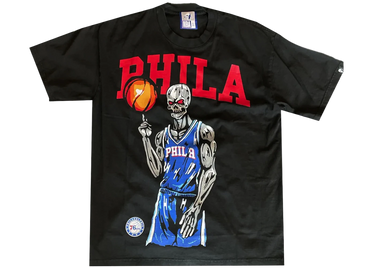 Warren Lotas Philadelphia 76ers Spinner 2.0 T-Shirt Black - warren-lotas-philadelphia-76ers-spinner-20-tee-black - View 1 | Next Step