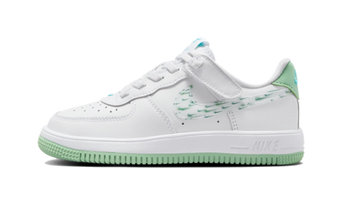 Nike Force 1 Low EasyOn White/White/Enamel Green/White