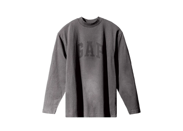 Yeezy Gap Dove Longsleeve Tee Dark Grey Next Step