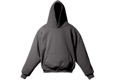 Yeezy Gap Logo Shrunken Hoodie Dark Grey - 4708240020000 - View 1 | Next Step